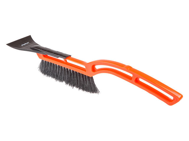 Щетка для снега 53см со скребком  STANDART (щетка-сметка снеговая, съемный скребок) STARTUL ST9076-07