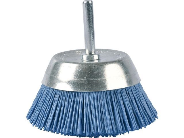 Щетка д/дрели чашечная нейлон. 75*6 мм G80  MAKITA D-45521