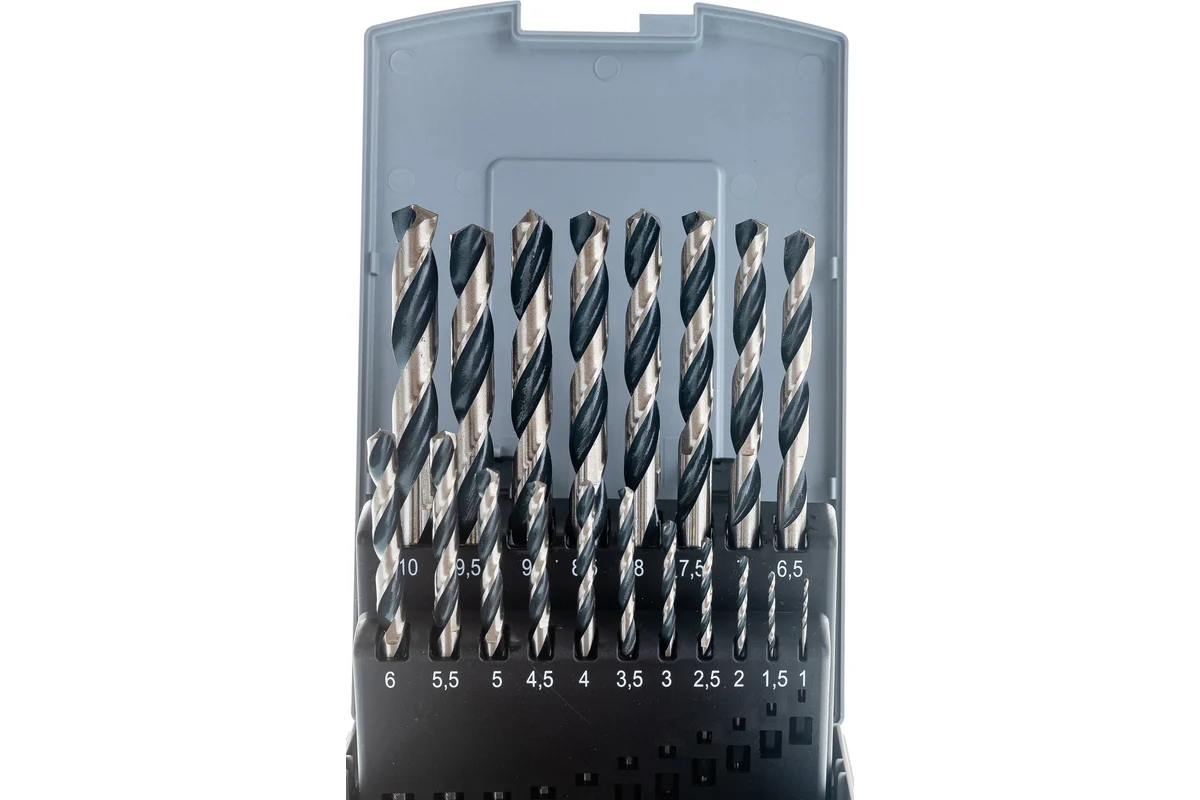 Набор сверл по мет. 19шт 1-10мм HSS-G PointTeQ  BOSCH 2608577351