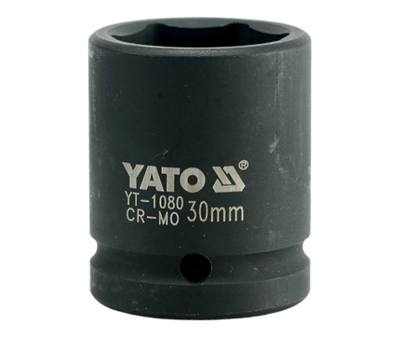 Головка торцевая ударная 3/4" 6гр. 30mm L53mm CrMo  YATO YT-1080