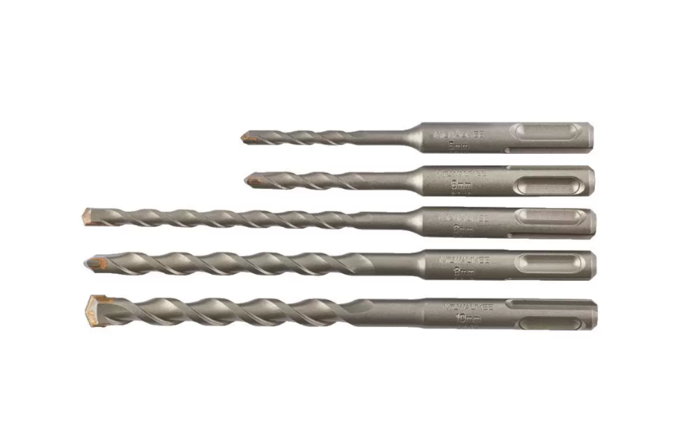 Буры SDS-plus Contractor 2C (5/6х110, 6/8/10х160) - 5 шт. MILWAUKEE Milwaukee 4932471242