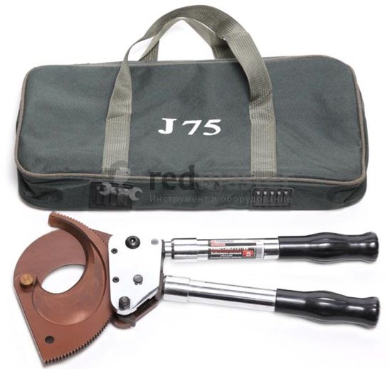 Кабелерез ручной с телескопическими ручками(медь/аллюминий/армированный кабель3х120мм2)в сумке  ...Forsage F-D75J
