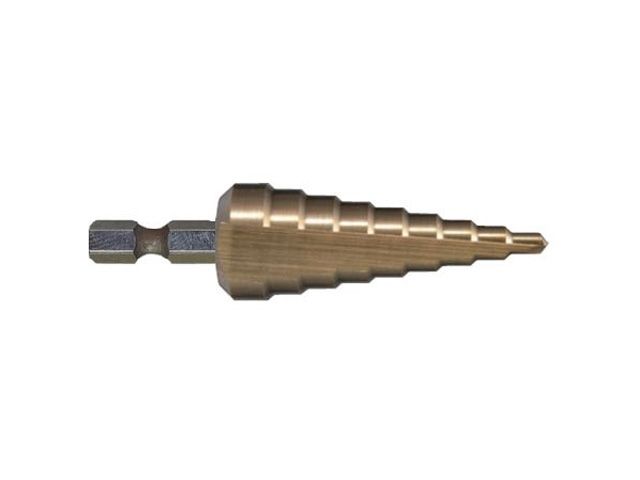 Сверло ступенчатое HSS-TiN с прямым желобком, 4-20, 1/4",  MAKITA D-40129