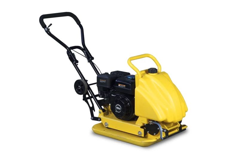 Виброплита T-100 100,5 кг, 25кН Loncin бак, коврик, колесный комплект  ...TOR 1015797