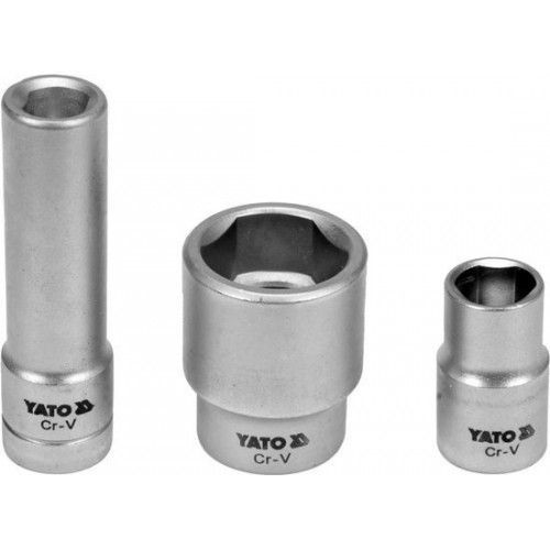 Головки для инжекторных насосов Bosch VE 1/2" (набор 3пр.)  YATO YT-17525