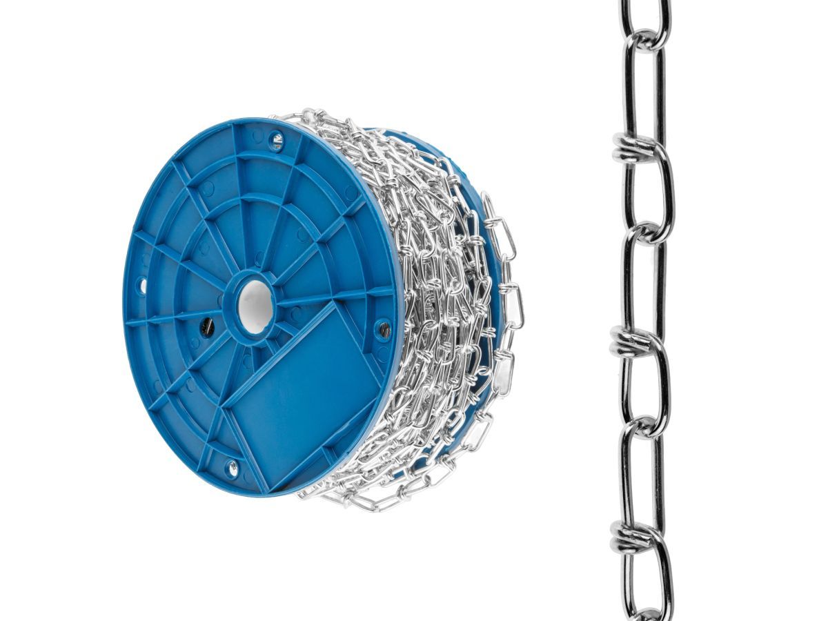 Цепь витая, оцинк. М2,5  DIN 5686 (бухта 30 м)  STARFIX SMP-84049-30