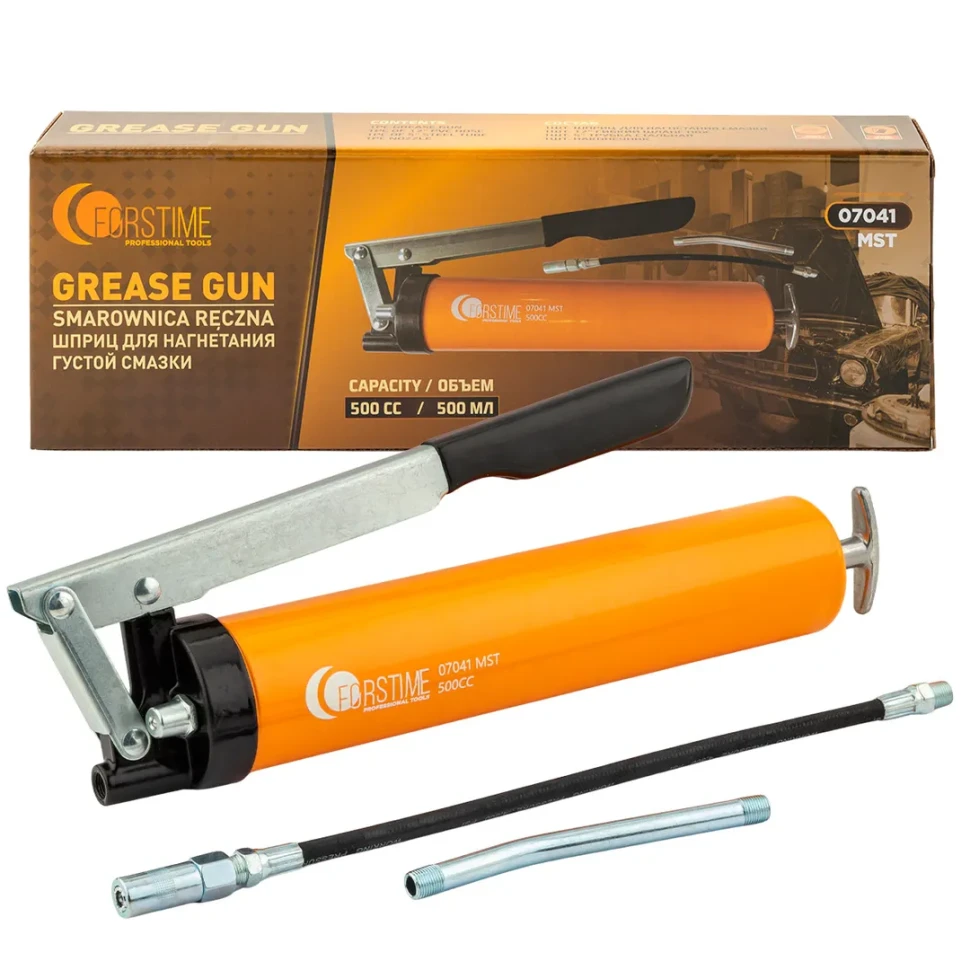 Шприц для нагнетания густой смазки 500мл FORSTIME FT-07041 MST