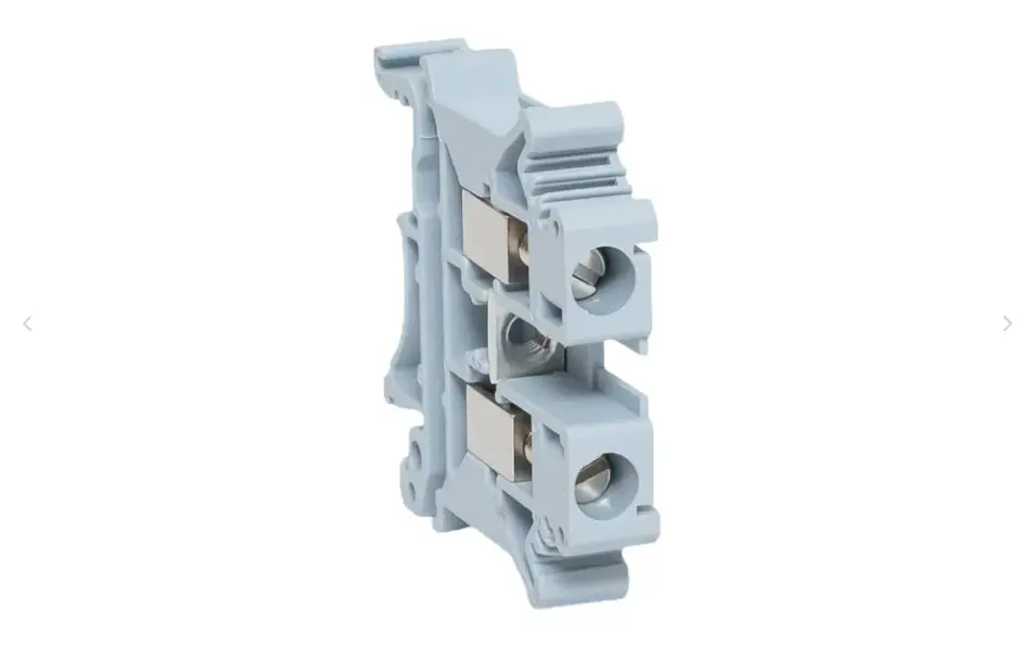 Клеммная колодка винтовая 6 UT серая  EKF scr-ut-6-g
