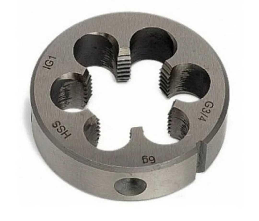 Плашка M9x1,25-25мм, в пластиковом футляре  Rock FORCE RF-DIE9x1,25