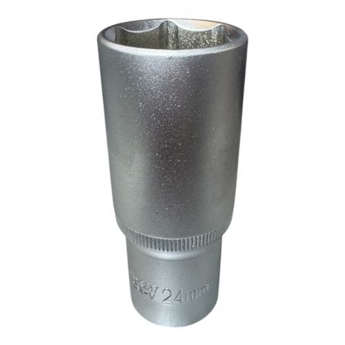 Головка торцевая 1/2" 6гр. 24мм L76мм CrV H-D HD-1237
