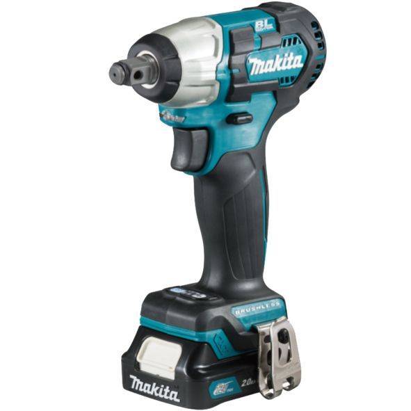 Гайковерт ударный аккумуляторный, 1/2", 12В, 165Нм, 2 АКБ 2.0А/ч, MAKITA TW161DWAE