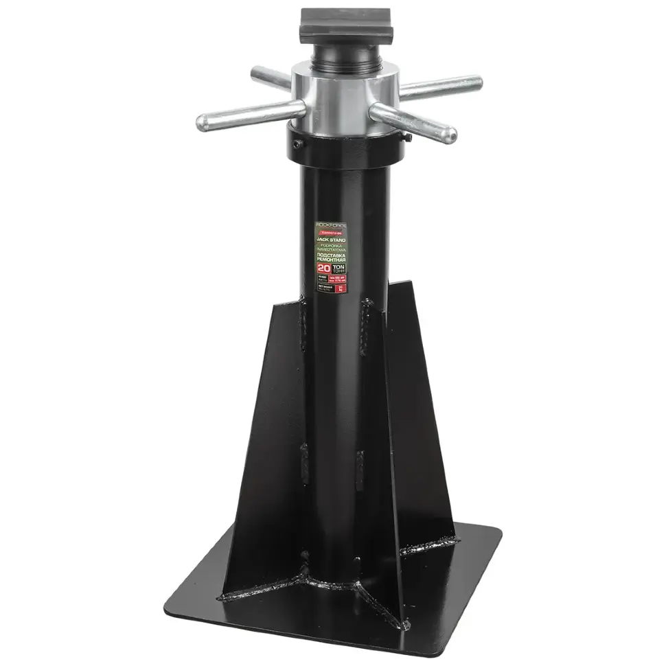 Домкрат-подставка ремонтная механическая винтовая 20т RockFORCE RF-TZ200012 (GS)