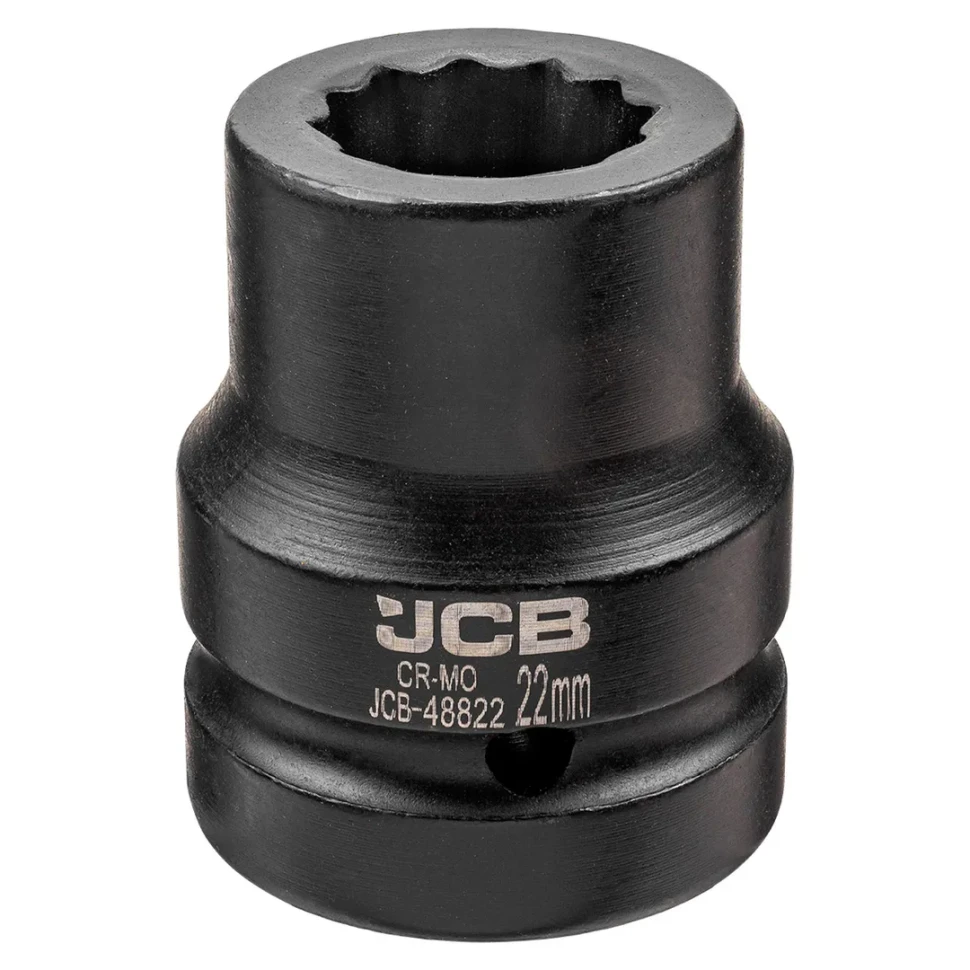 Головка ударная 22мм (12гр.), 1"  JCB JCB-48822