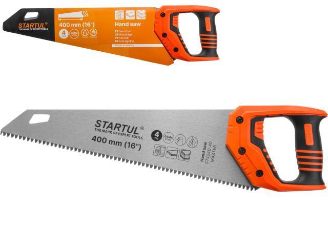 Ножовка по дер. 400мм 4 TPI MASTER (ST4240-40) STARTUL ST4240-40