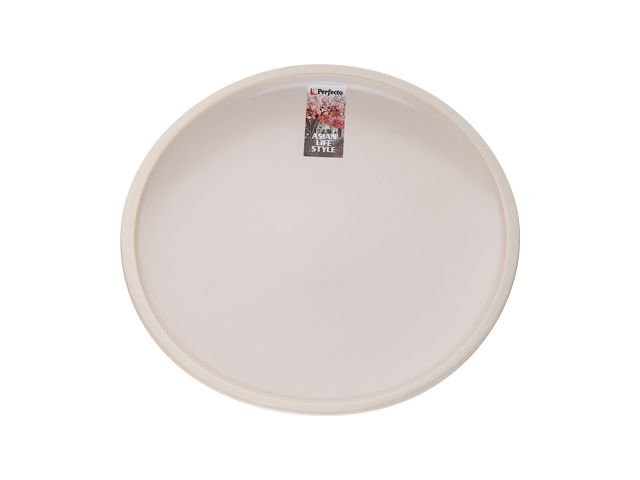 Тарелка десертная керамическая, 21 см, серия ASIAN, белая  PERFECTO LINEA 17-112100
