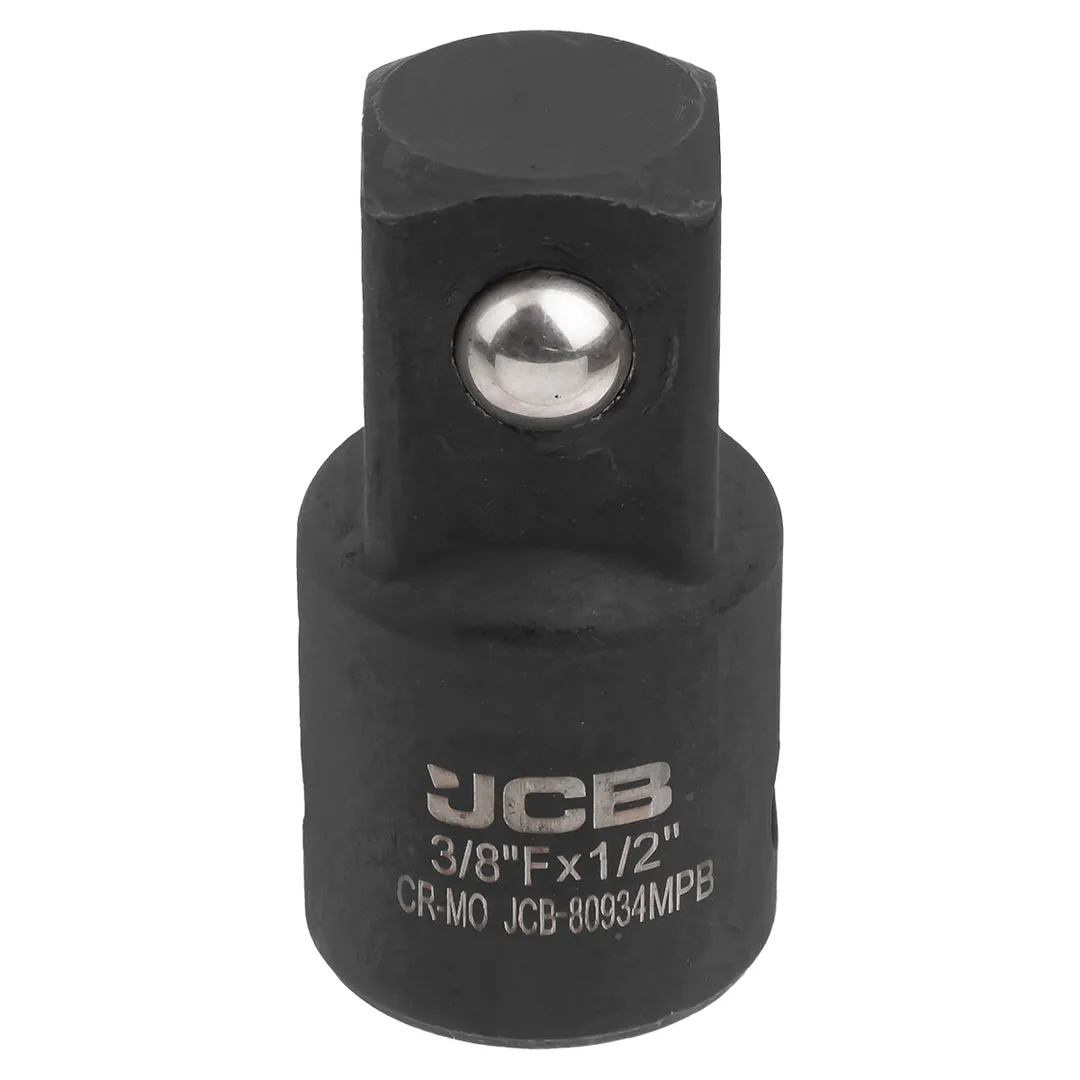 Адаптер-переходник ударный 3/8"(F) х 1/2"(M) JCB JCB-80934MPB