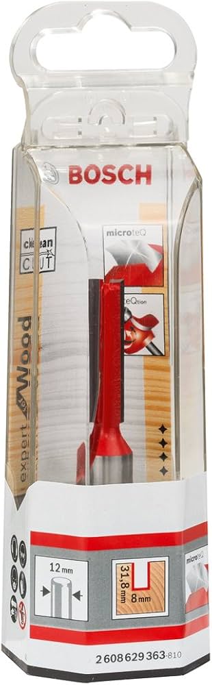 Фреза Expert Пазовая D 8х31.8х76 / хв 12 мм  BOSCH 2.608.629.363