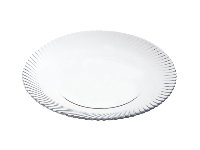 Тарелка обеденная стеклянная, 250 mm, круглая, Даймонд  NORITAZEH 401022T