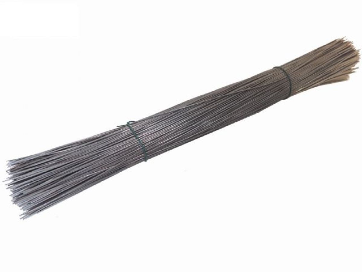 Проволока вязальная черная ф1.2mm (прутки 40 см) 500 шт (ГОСТ 3282-74) ПРОСТ 1401669449602