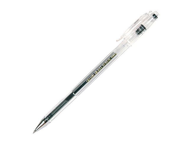 Ручка гелевая 0,5 мм черный,  CROWN HJR-500/ч