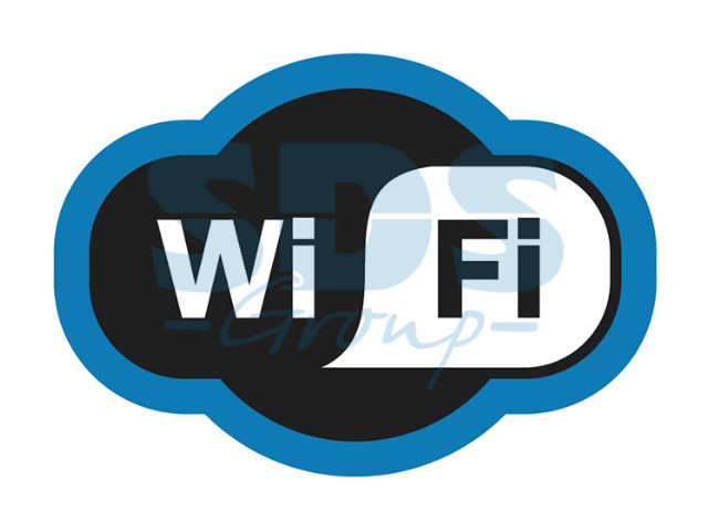 Табличка ПВХ "Зона Wi-Fi" 200х150 mm  REXANT 56-0017-2