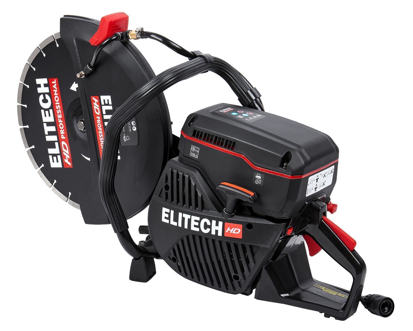 Бензорез GC 350 , HD ,  350 мм ,  4,8 л.с. , 3,5 кВт,   ELITECH 210631