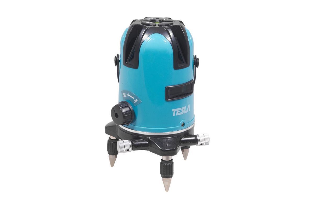 Лазерный уровень TESLA UR10A линейный крест 10м ±0.3мм/м красный луч...Tesla 662715