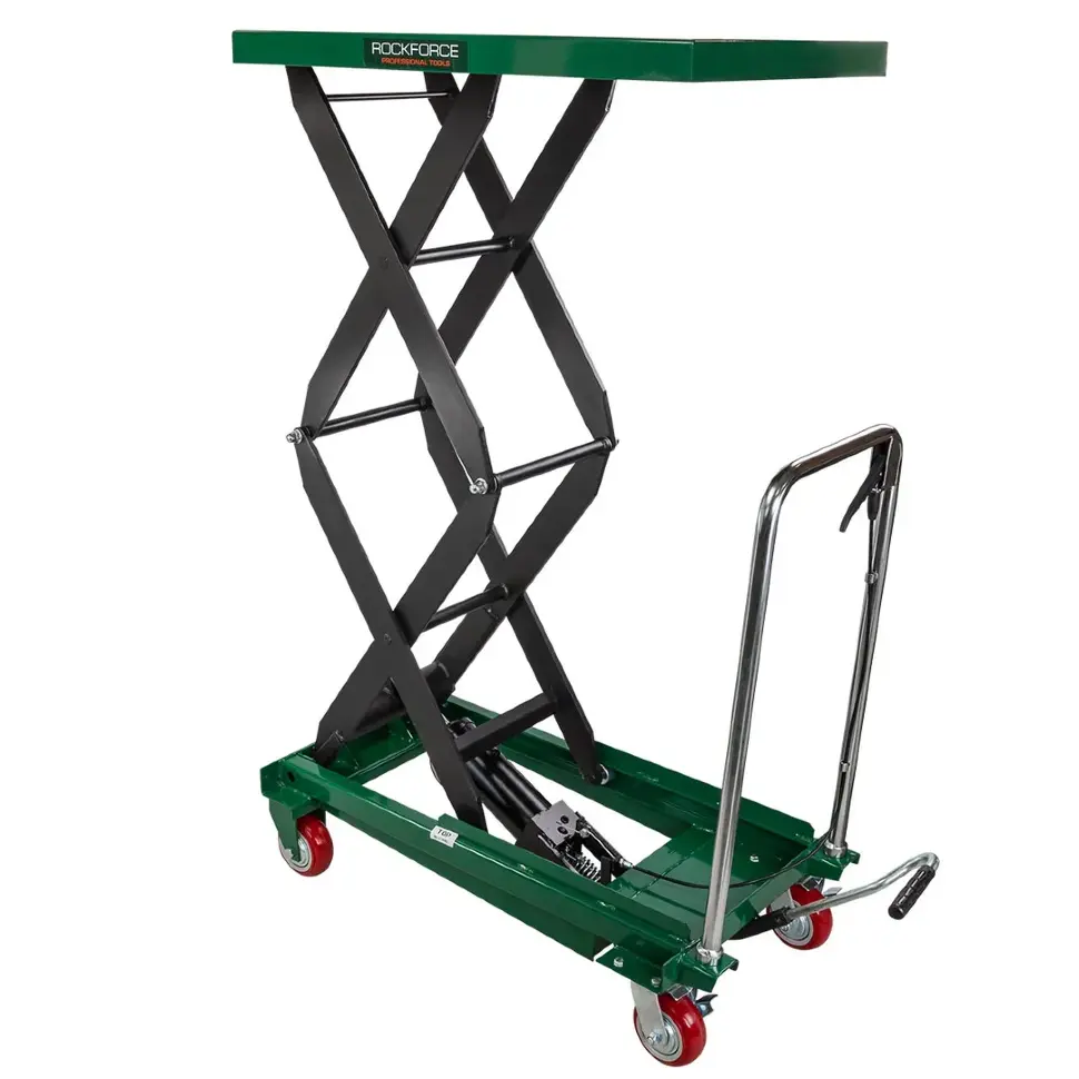 Тележка подъемная гидравлическая 500кг RockFORCE RF-SPT 500H