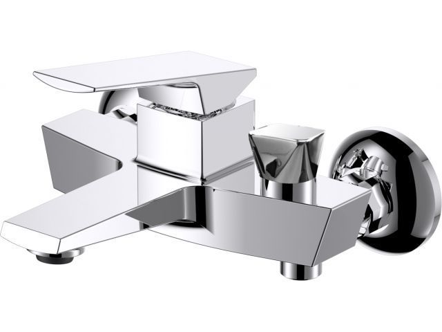 Смеситель для ванны (Lt) D35, серия Lily хром, (На стену, Короткий излив) a-five A5-1132