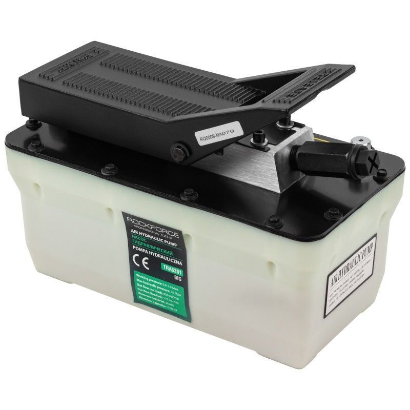 Насос пневмогидравлический ножной 1.7л Rock FORCE RF-TRA5201 BIG