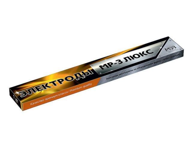 Электроды МР-3 ф 3.0mm уп. 1 кг ЛЮКС МЭЗ 4816088800069