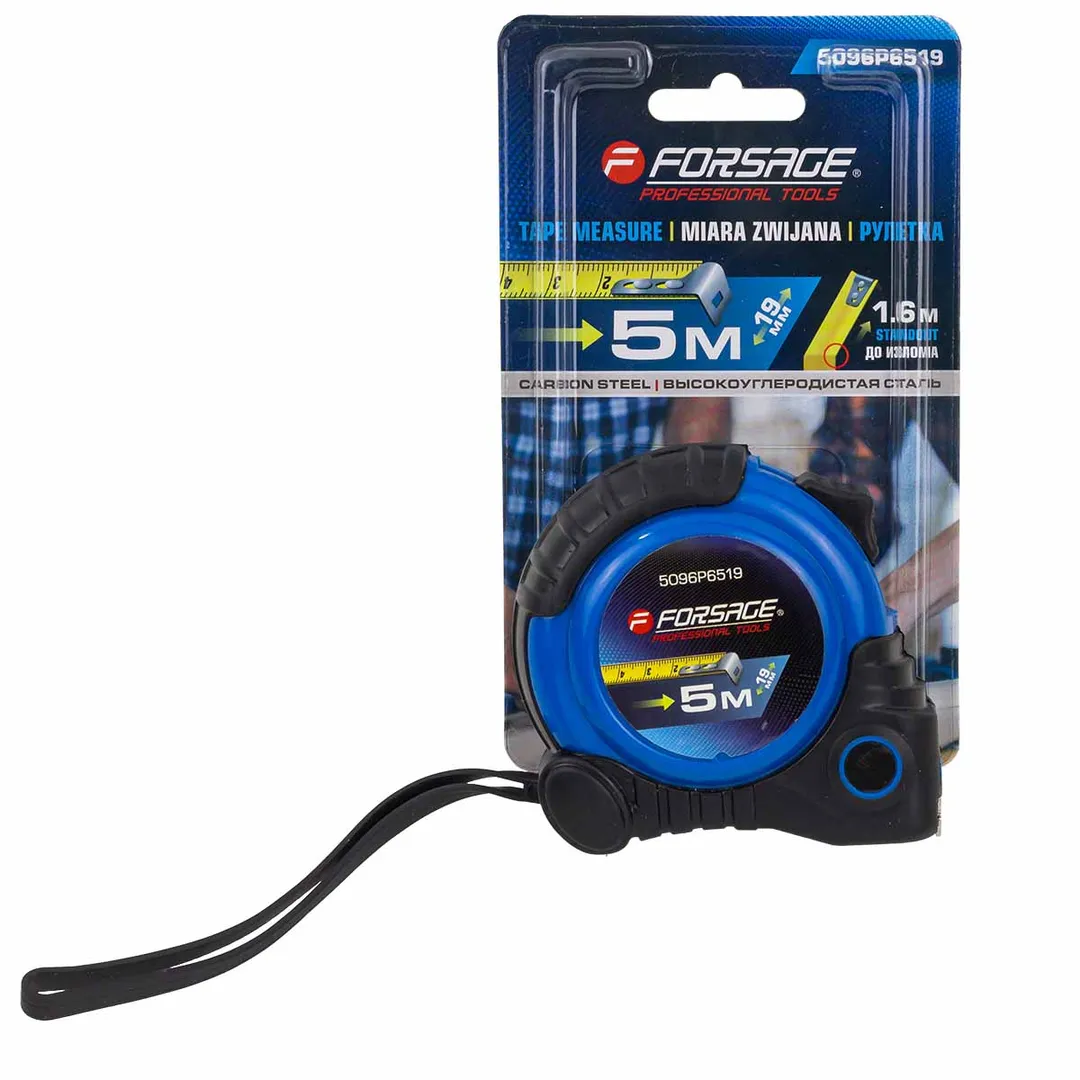 Рулетка 5M*19MM  Forsage F-5096P6519