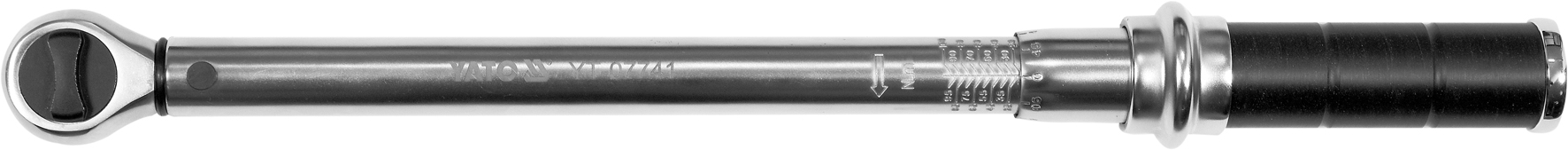 Ключ динамометрический 1/2" 420-440mm (20-100Nm)  YATO YT-07741