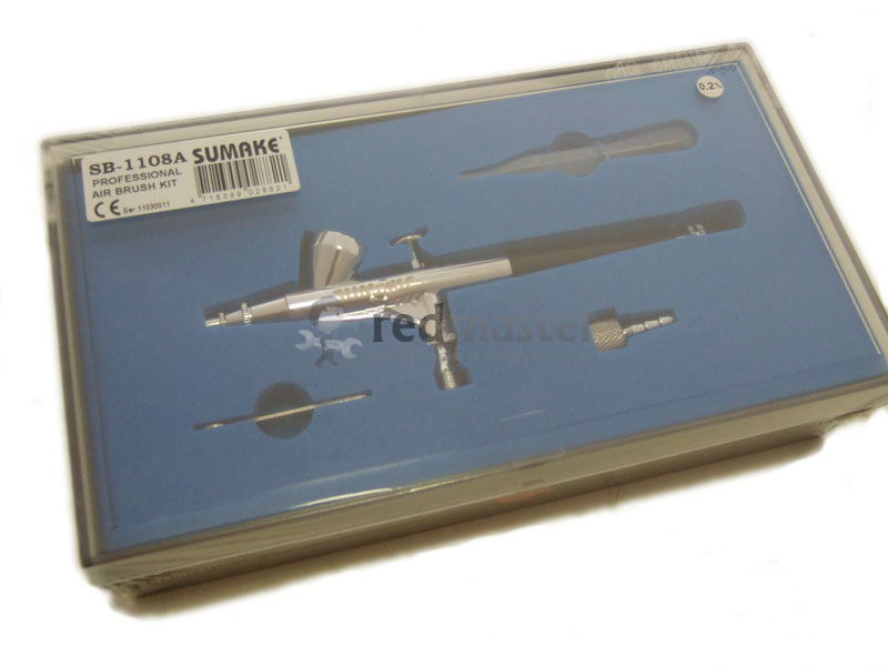 Аэрограф профессиональный (сопло 0.2 мм)  SUMAKE SB-1108A