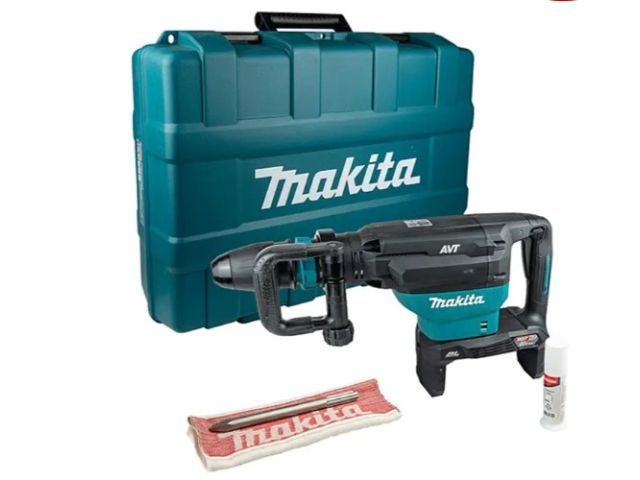 Отбойный молоток HM 002 GZ03 ,80 Вт, 20.9 Дж, 1900 уд/мин, патрон SDS-MAX, вес 13.3 кг,  MAKITA HM002GZ03