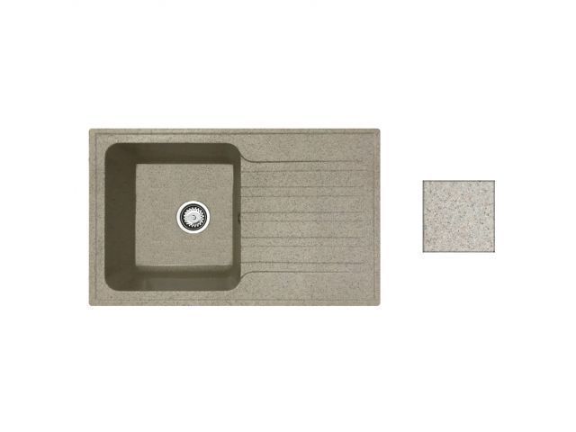 Мойка кухонная из искусственного камня ART гранит 770х475 mm AV Engineering AV770490AGTA