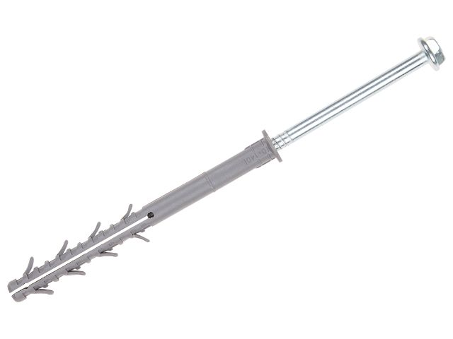 Дюбель фасадный 10х80 мм нейлон, гриб, с шурупом, 50 шт,  STARFIX SMP-22885-50
