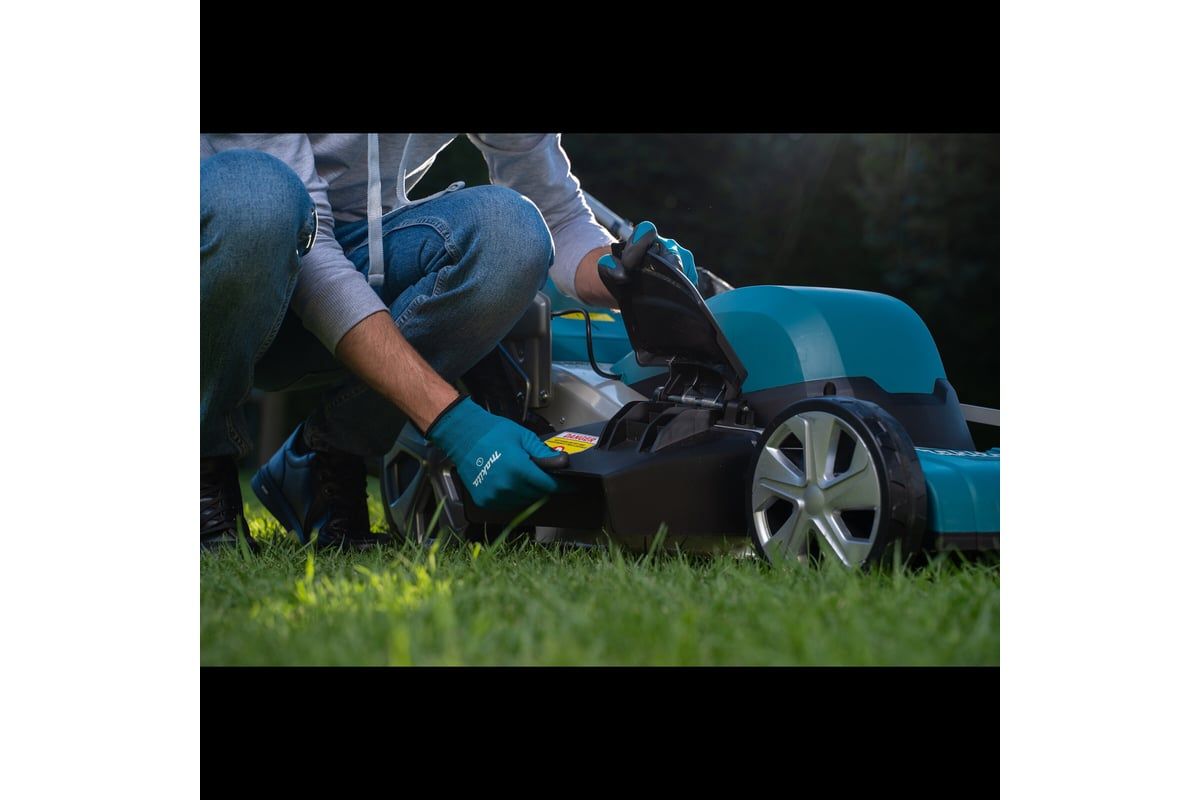 Газонокосилка ELM4620 электрическая ,1800 Вт ,46 см ,BL ,несамоходная,  MAKITA ELM4620