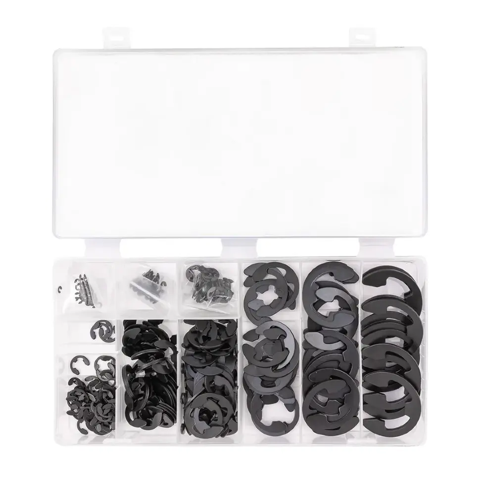 Стопорные кольца наружные, набор 300пр. RockFORCE RF-06884