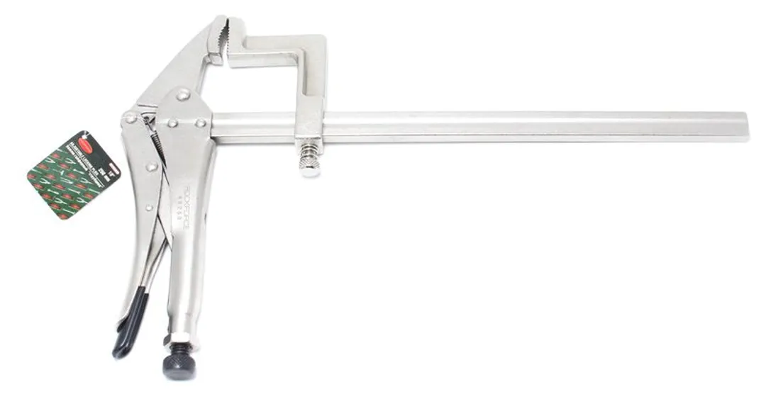 Зажим гейферный струбцинного типа 10"-250мм (захват:0-280мм) Rock FORCE RF-66250