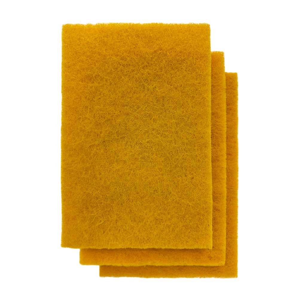 Нетканый абразив P2500 (тип зерна - оксид алюминия/карбид кремния) темно-желтого цвета толщина 9~10 ...Гамматест ММ2500