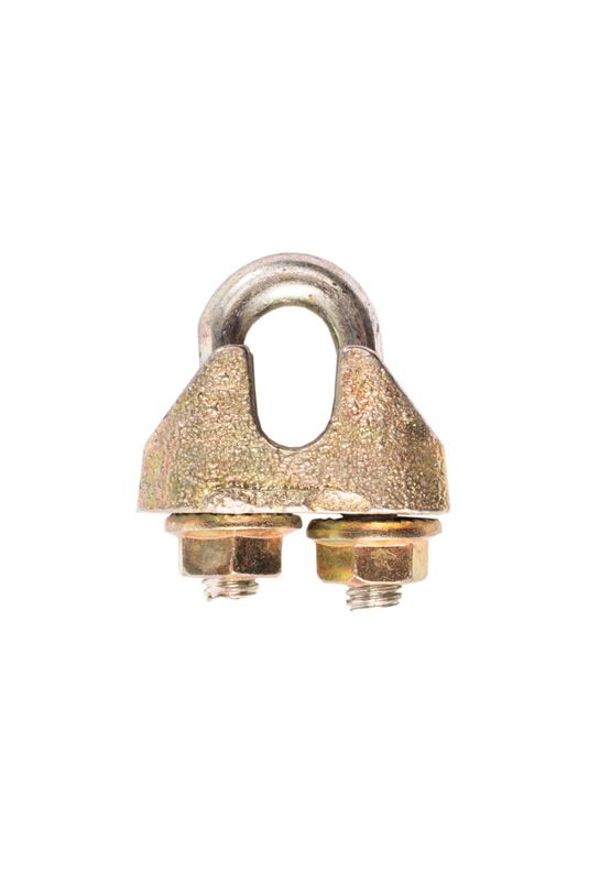 Зажим канатный ф=5 мм DIN 1142 (Q)  TOR 12357