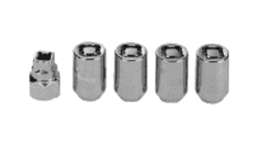 Набор секретных гаек на колесные диски 7/16"RH 5пр. Forsage F-644105