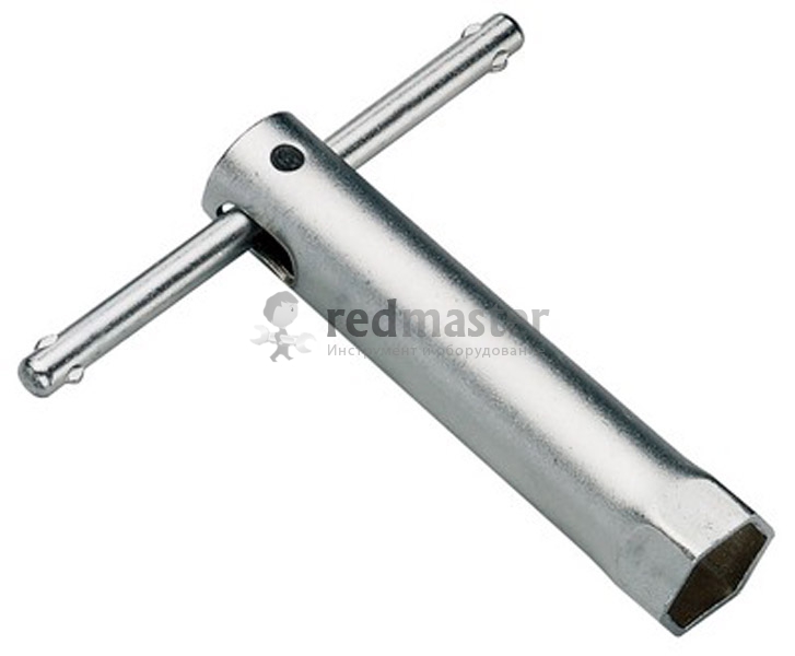 Трубчатый свечной ключ 21 мм с воротком  BAUM 23321K