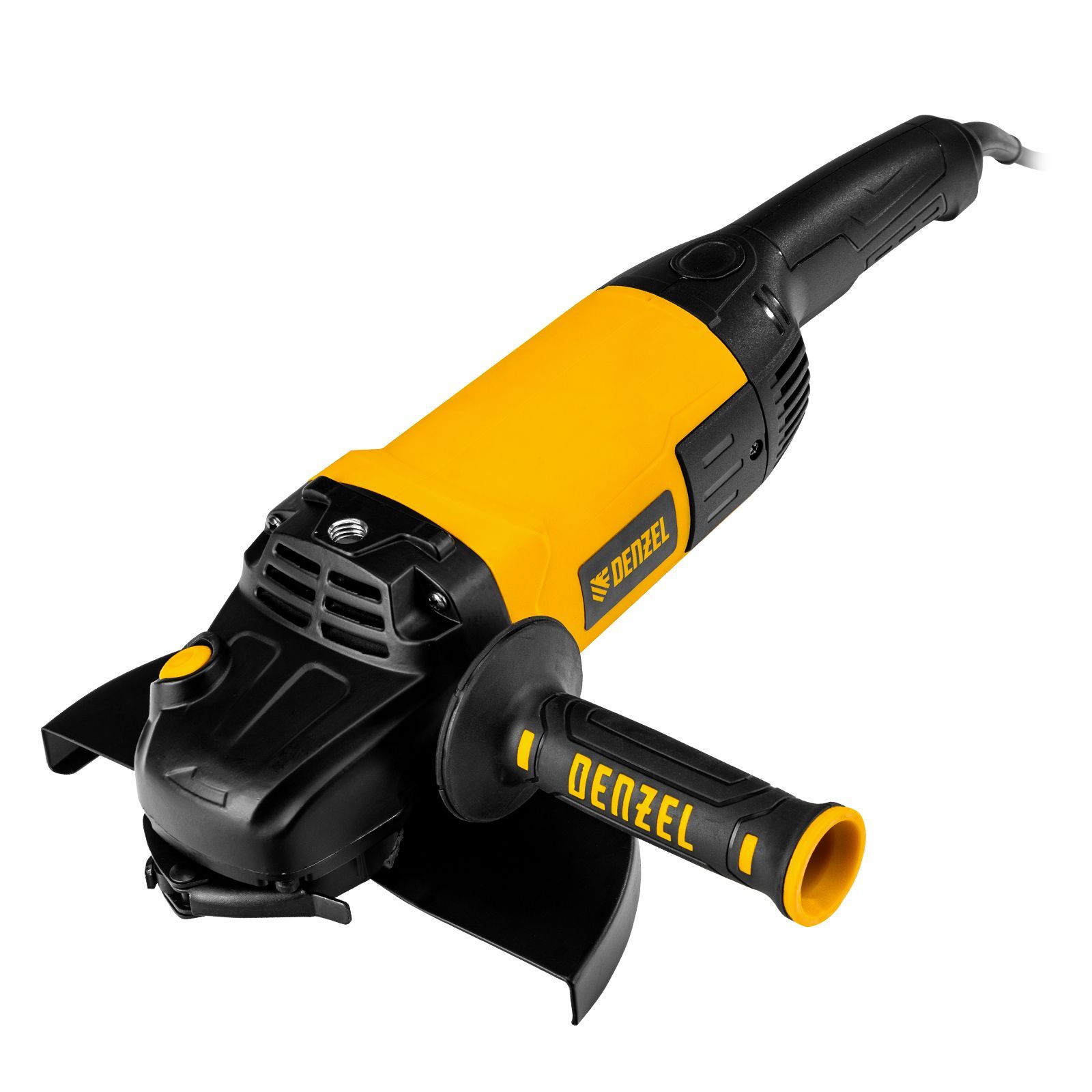 Машина шлифовальная угловая AG230-2400, 2400Вт, 230мм, 6000об/мин, DENZEL 26915