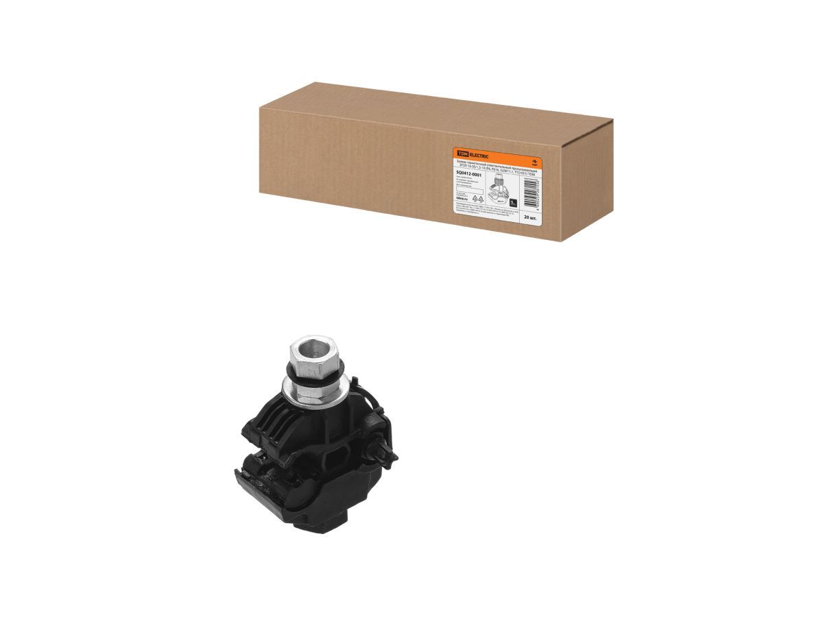 Зажим герметичный ответвительный прокалывающий ЗГОП 16-95/1,5-10 (P6, P616, SLIW11.1, TTD 051) TDM SQ0412-0001