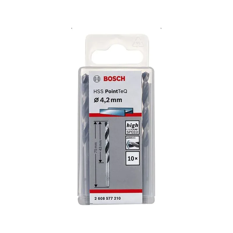 Сверло по металлу 4,2х75 мм HSS PointTeQ  BOSCH 2.608.577.210