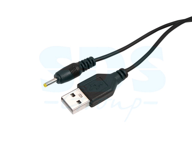 Кабель USB штекер - DC разьем питание 0.7х2.5 mm,1 м  REXANT 18-1155