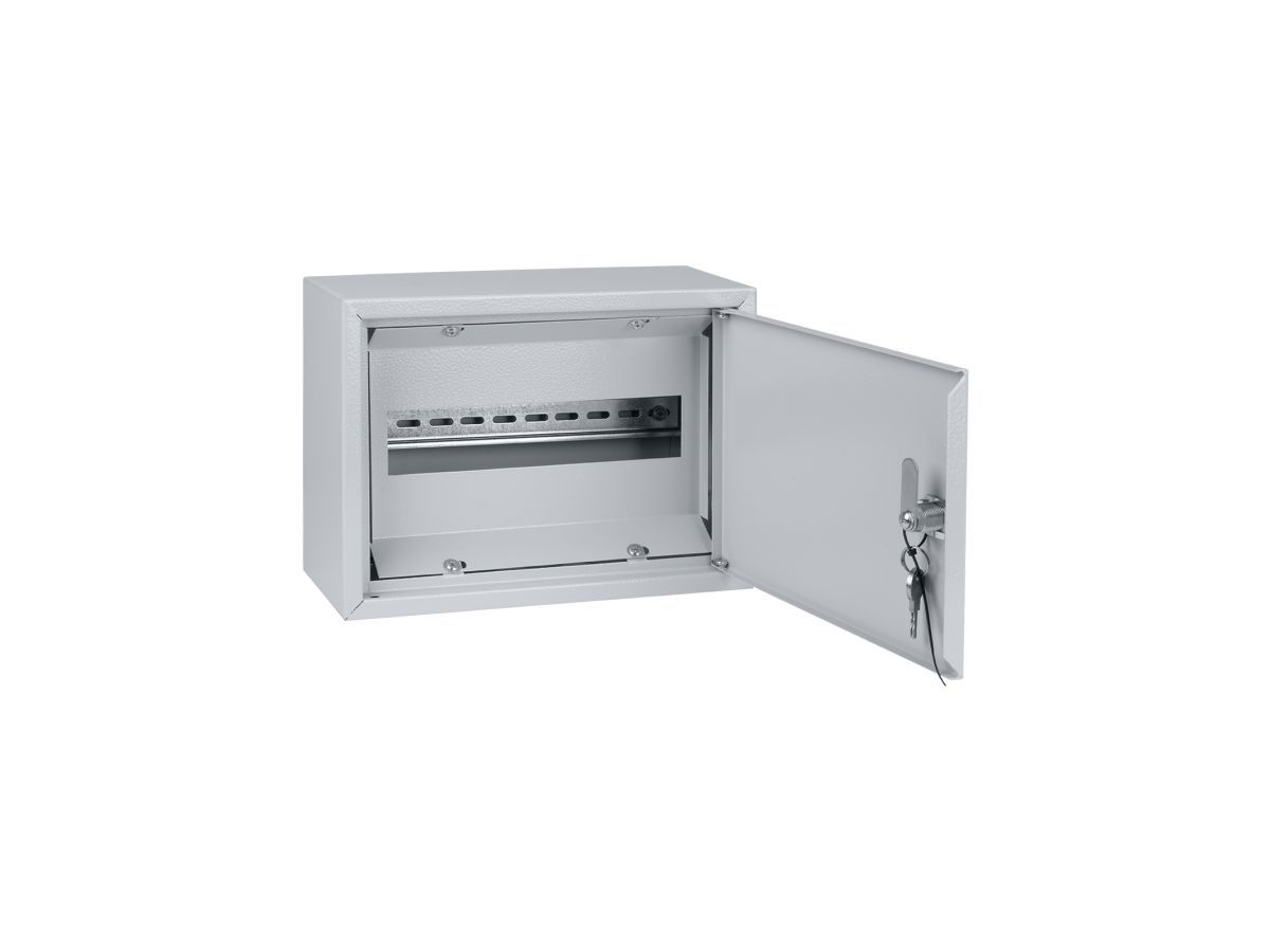 Щит распределительный ЩРН-12+ (13 модулей) 220х300х120 Народный (навесной. полунадрезное окно на задней стенке) TDM SQ0905-0720