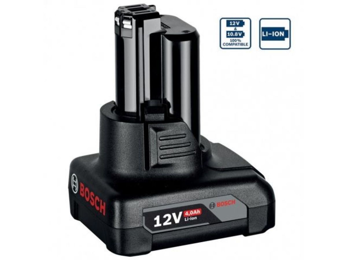 Аккумулятор GBA 12.0 В, 4.0 А/ч, Li-Ion ,12В, 4.0 А/ч, Li-Ion,  BOSCH 1600A00F71